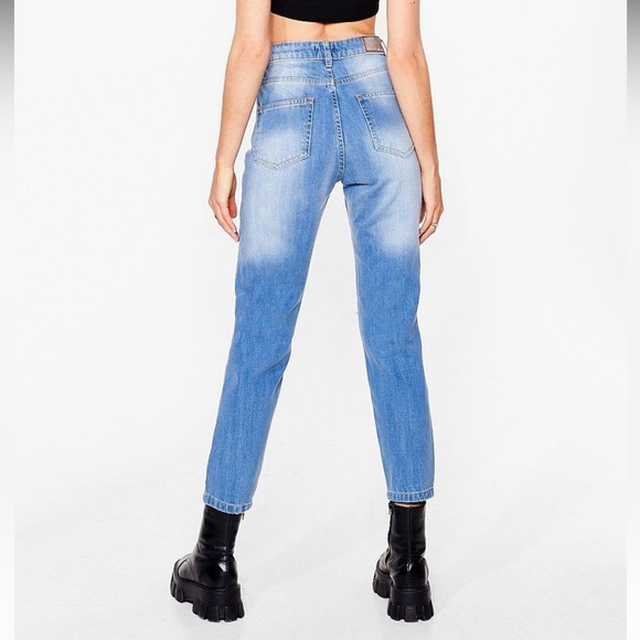 Nasty gal mom jeans TAGS ON - Picture 2 of 5